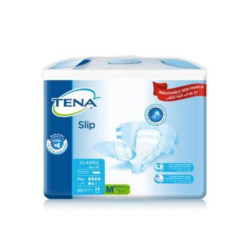 Scutece adulti TENA Slip Classic Plus Medium, 30 bucati