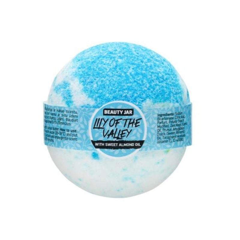 Beauty Jar Bila de baie efervescenta, Lily of the valley, 150 g