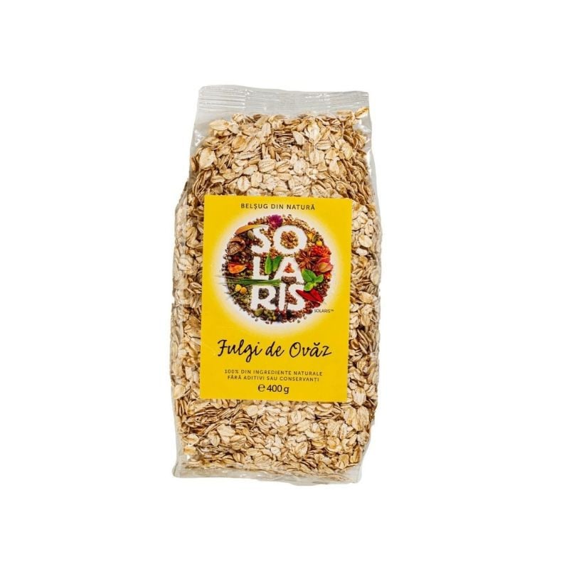 Fulgi de ovaz, 400 g, Solaris
