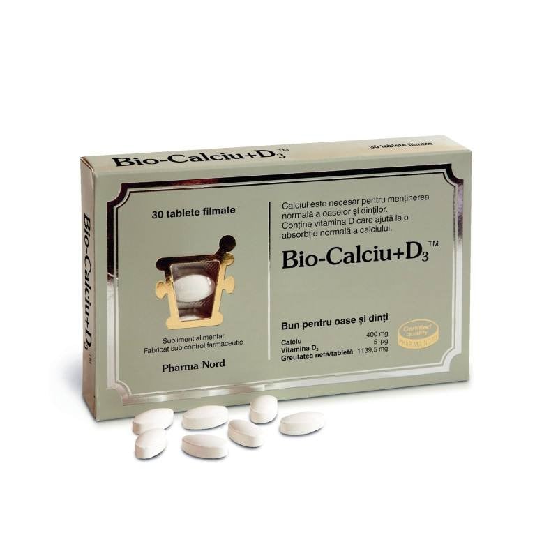 Bio-Calciu + D3 x 30 compr