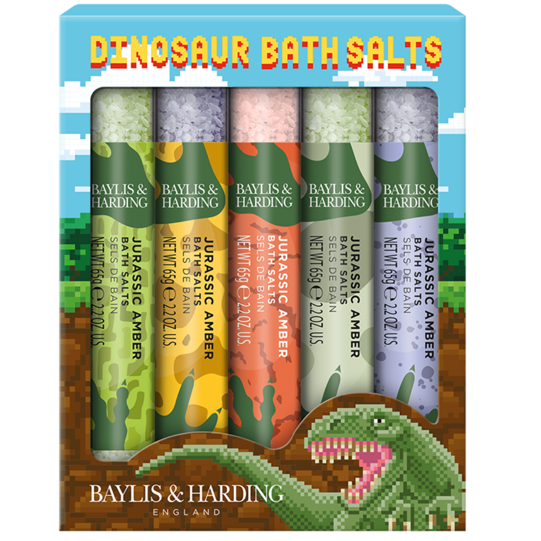 Baylis & Harding, Set Dinosaur, 5 x saruri de baie, 65 grame