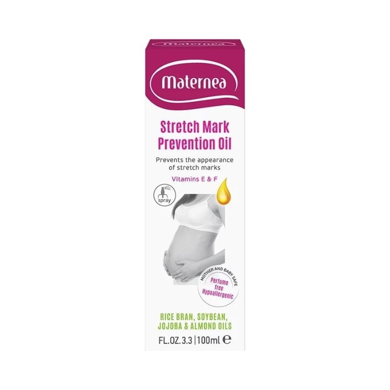 Maternea Spray ulei de prevenire a vergeturilor cu Vit E si F, 100ml