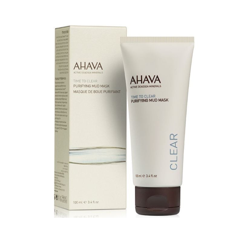 Masca purifianta cu namol Time to Clear, 100 ml, Ahava