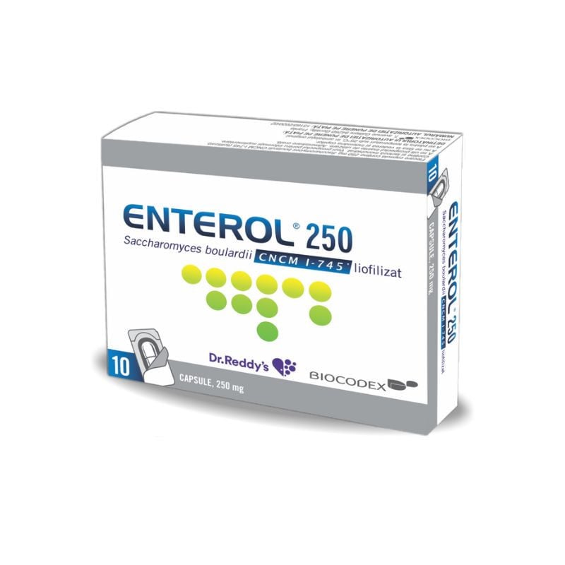 Enterol, 250 mg, 10 capsule, Dr. Reddys