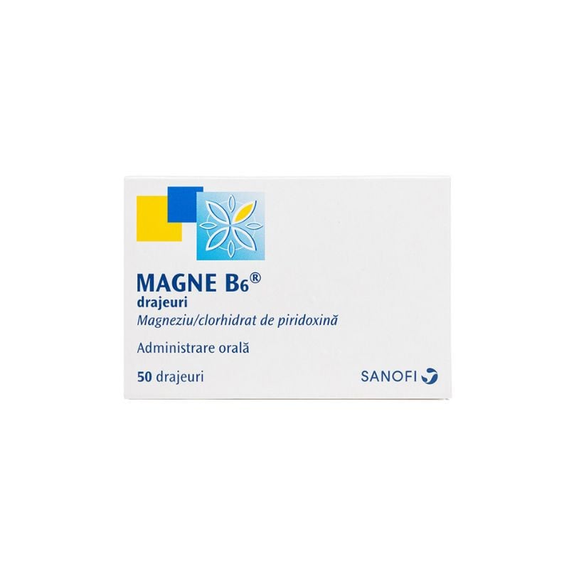 Magne B6, 50 drajeuri, antistres