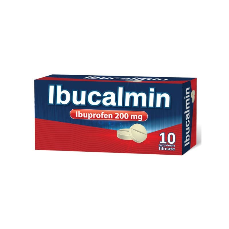 Ibucalmin 200 mg, 10 comprimate