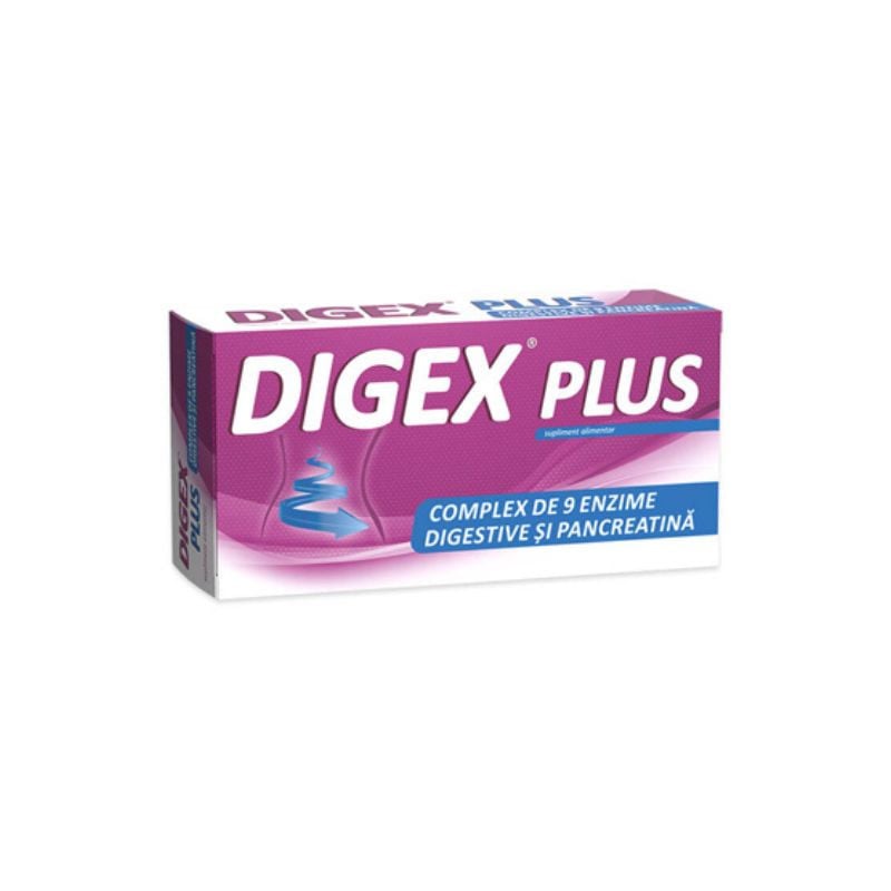Digex Plus, 20 comprimate, Fiterman Pharma