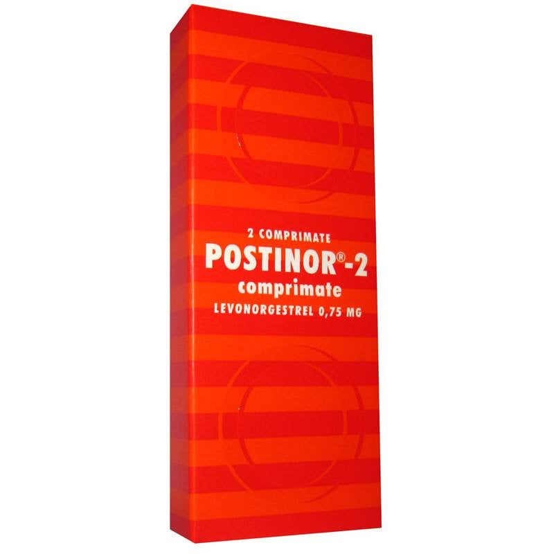 Postinor 0.75 mg x 2 compr.