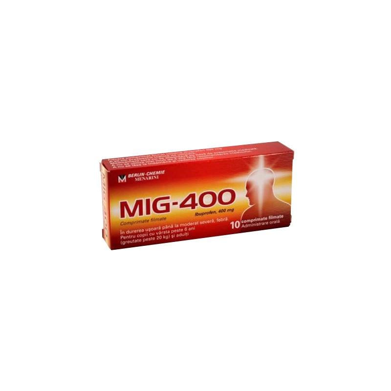 Mig-400, 10 comprimate filmate