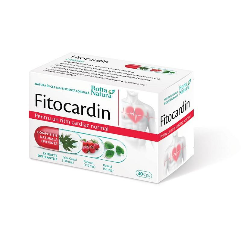 Fitocardin, 30 capsule, Rotta Natura