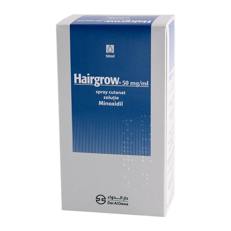 Hairgrow 50 mg / ml x 50 ml spray cut. sol.