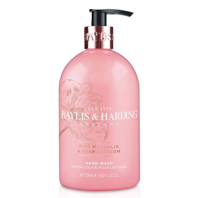 Baylis and Harding Sapun lichid Magnolie roz si Flori de pere 500ml BMHWPMPB