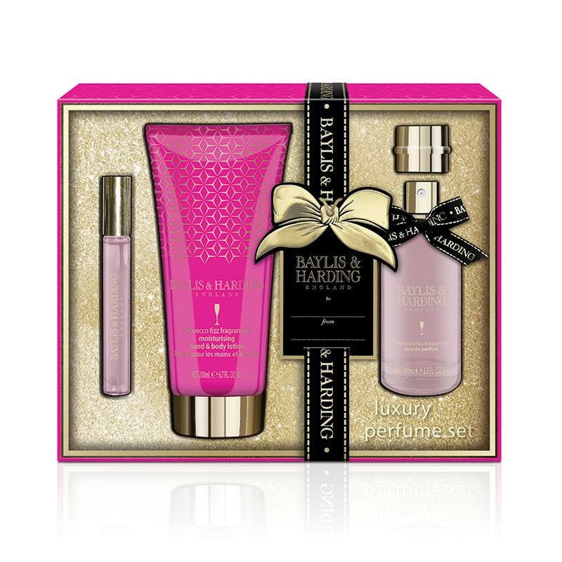 Baylis and Harding Set 3 piese - Apa parfum 100ml/Parfum roll-on 12ml/Lotiune maini si corp 200ml BM18PFPERFUME