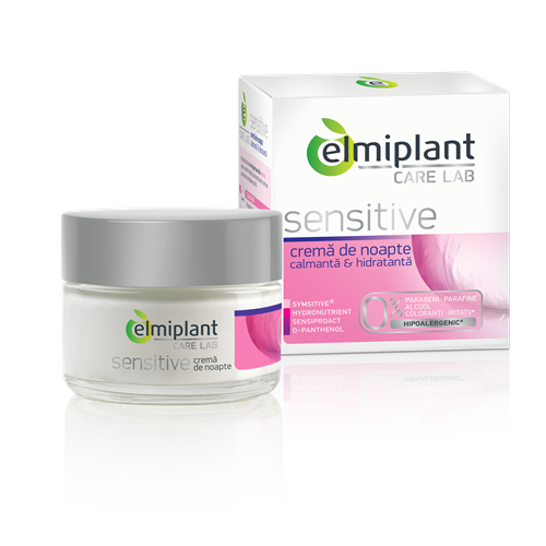 Elmiplant Care Lab Crema Noapte Sensitiv, 50 ml
