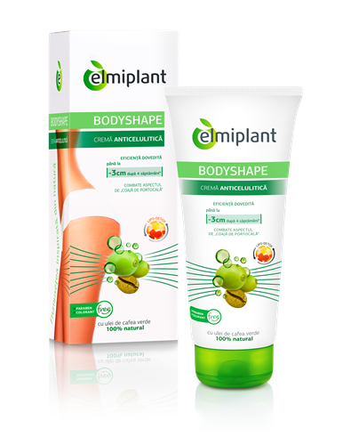 Elmiplant Bodyshape Crema Anticelulitica, 200 ml