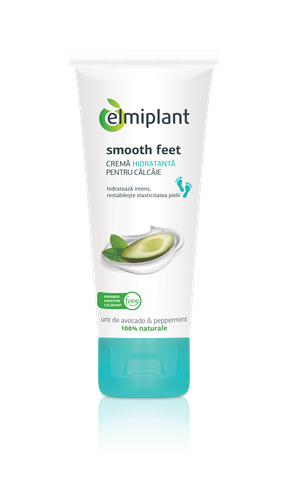 Elmiplant Smooth Feet Crema Hidratanta pentru Calcaie, 75ml