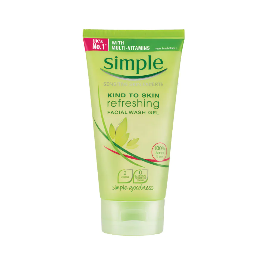 Gel de curatare pentru ten SIMPLE, 150 ml