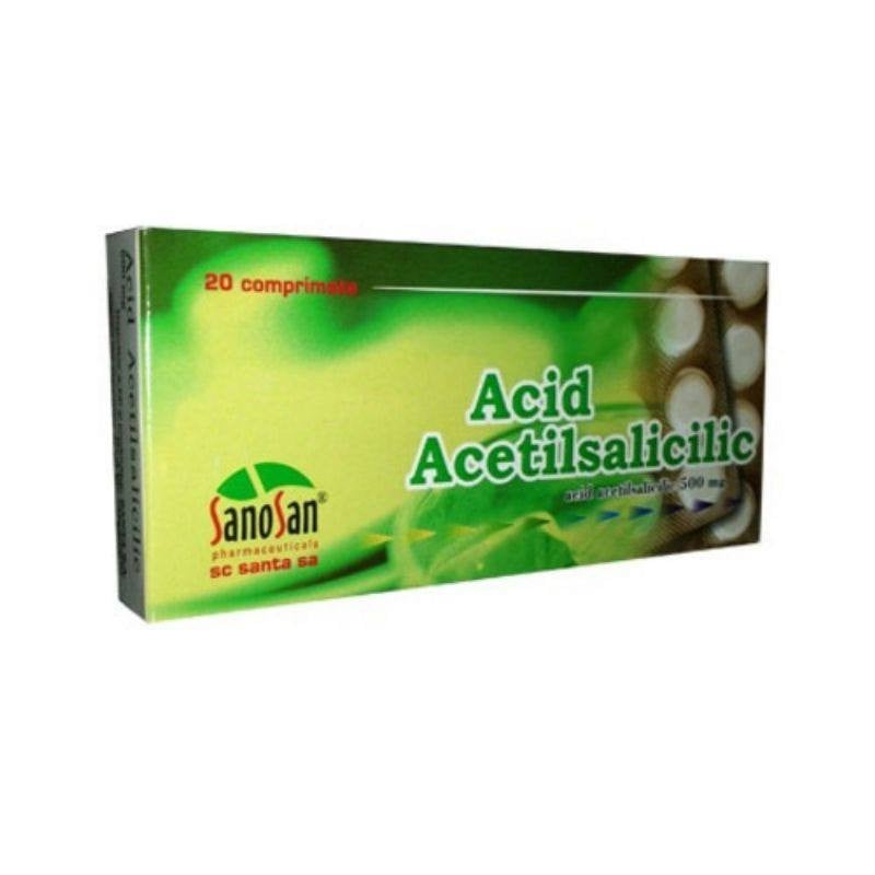 Acid acetilsalicilic 500 mg x 20 comprimate SA