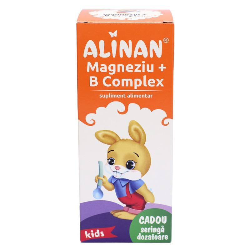 Alinan Mg - B complex kids sirop, 150 ml
