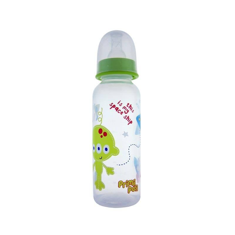 Biberon Decor, 250 ml, Verde, Primii Pasi