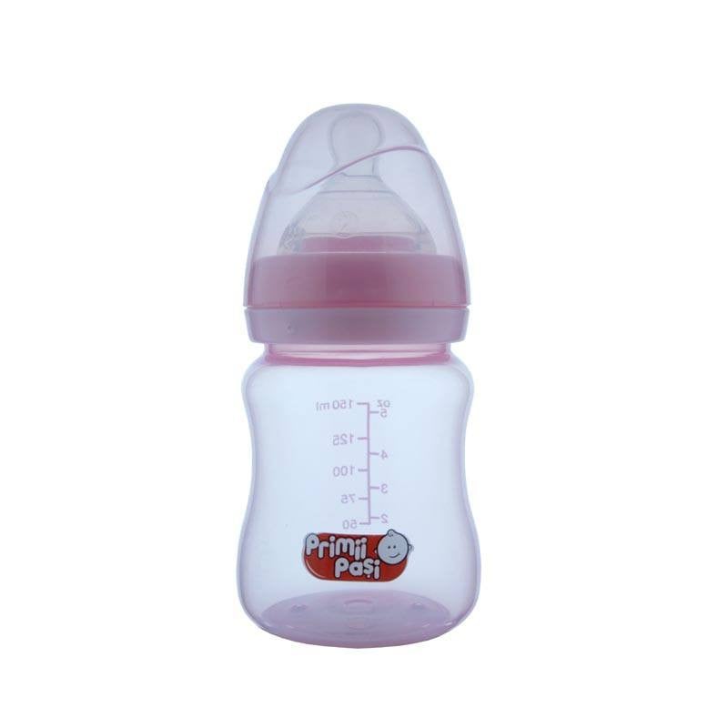 Primii Pasi R0146 - Biberon Bpa Gat Larg 150 Ml Roz