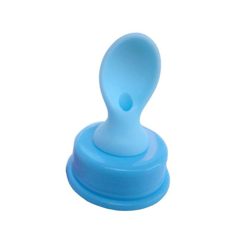 Lingurita moale pentru biberon, albastru, R0562, 1bucata, Primii Pasi