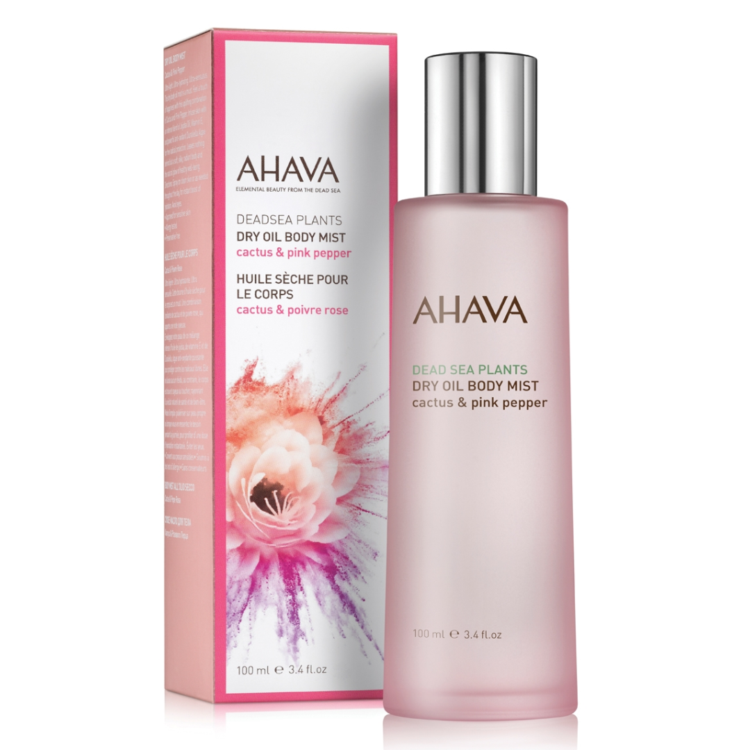 Ulei uscat pentru corp Cactus and Pink Pepper, Deadsea Plants, 100 ml, Ahava