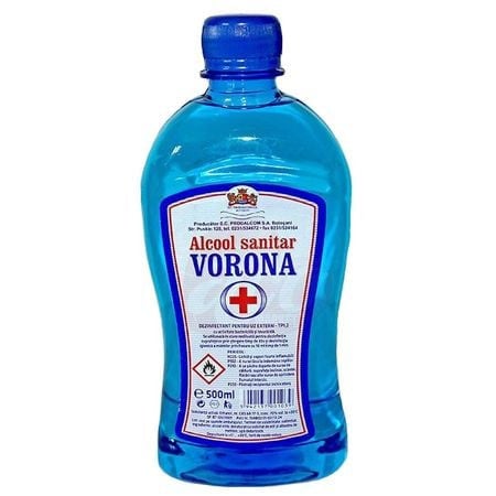 Alcool sanitar 70%, 500ml, Vorona