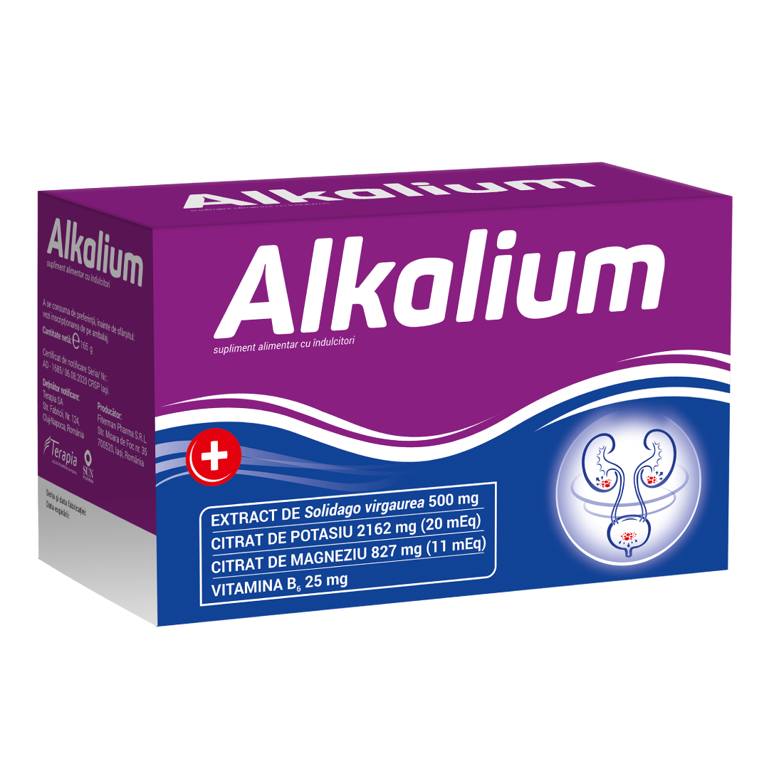 Alkalium, 30 plicuri, Terapia