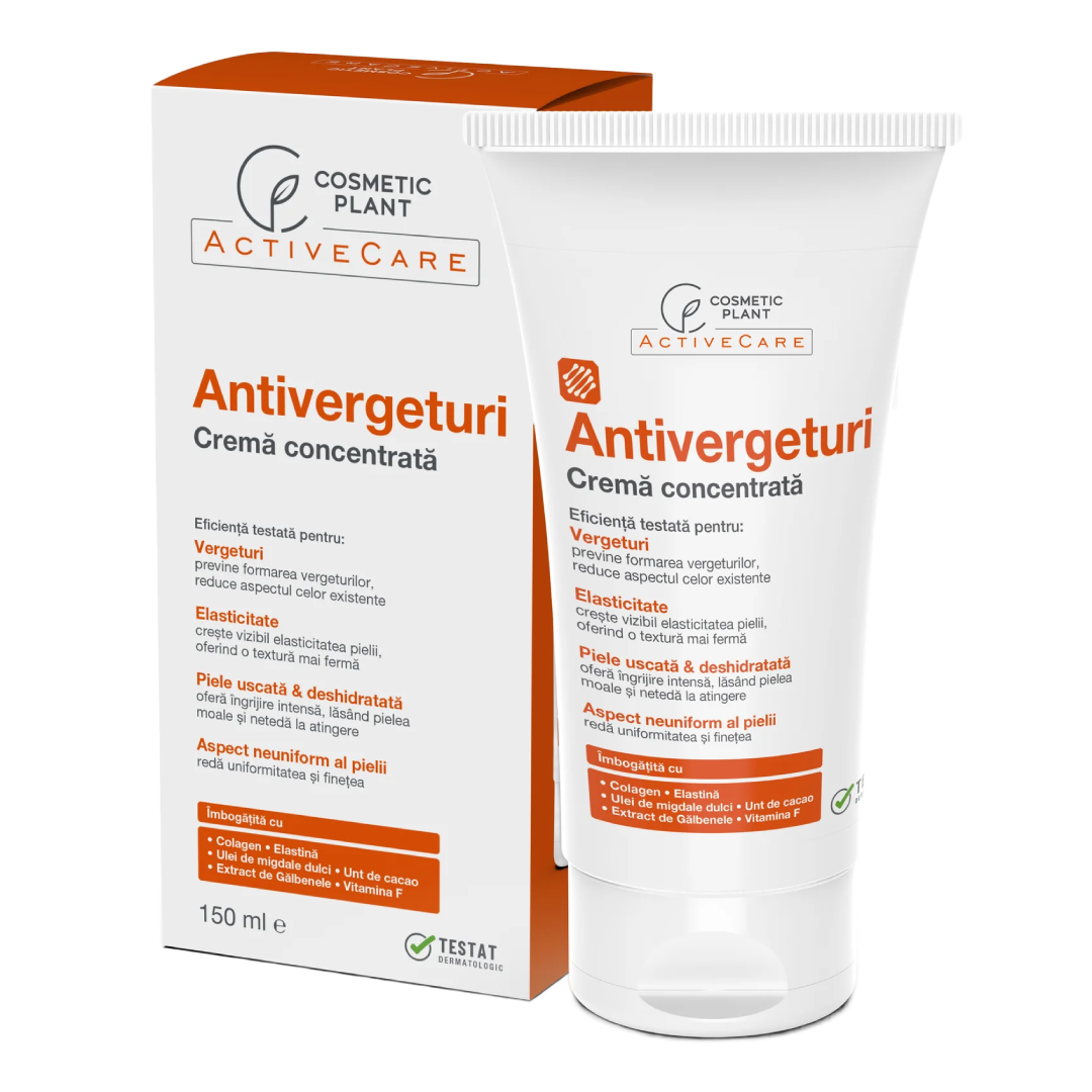 Antivergeturi Crema concentrata Active Care, 150 ml, CosmeticPlant