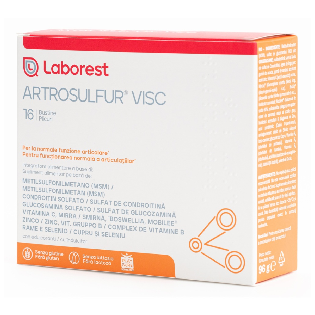 Artrosulfur Visc, 16 plicuri, Laborest Italia