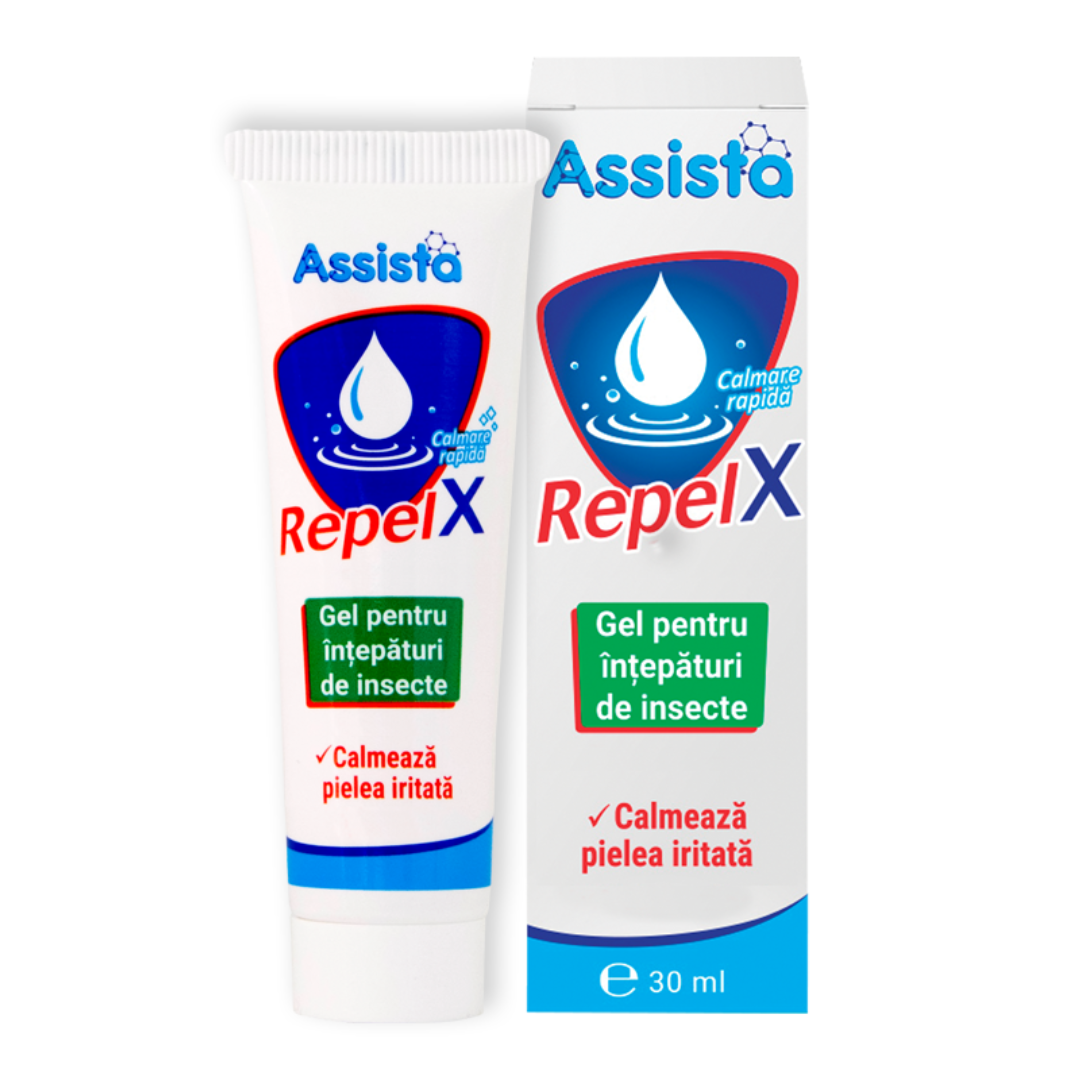 Gel intepaturi insecte RepelX, 30 ml, Assista