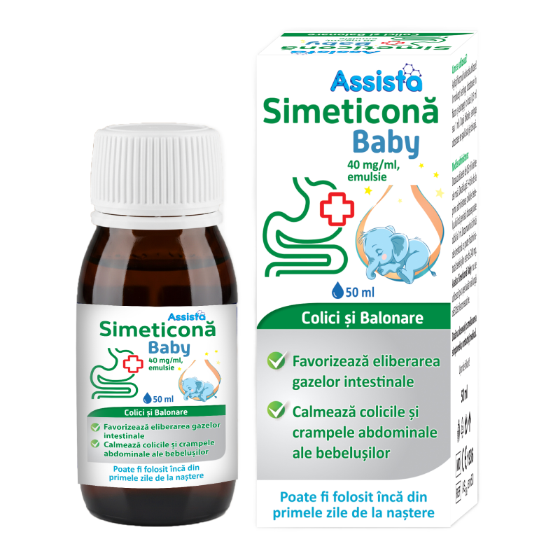 Simeticona Baby Emulsie, 50 ml, Assista