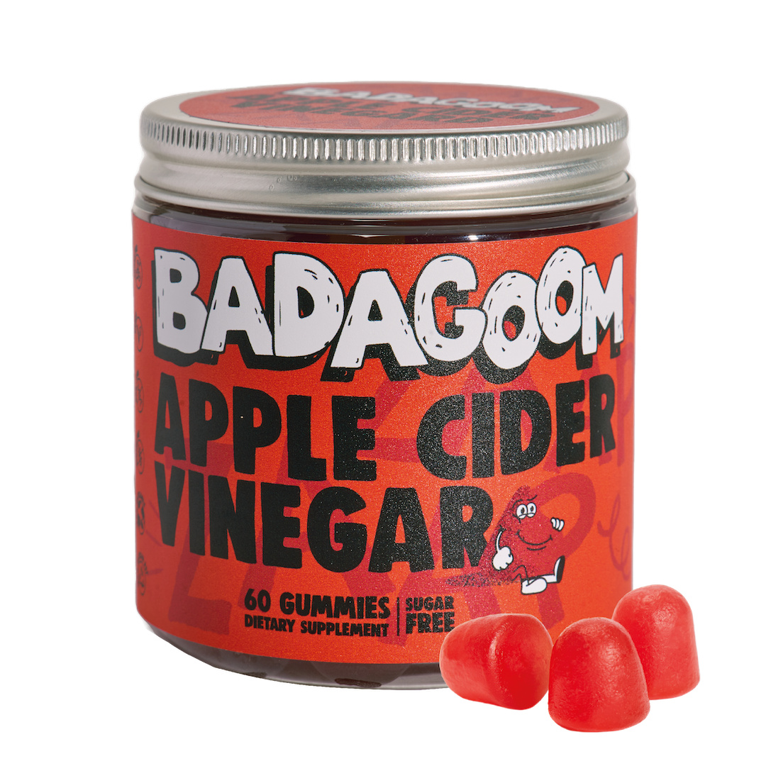 Apple Cider Vinegar, 60 jeleuri gumate, Badagoom