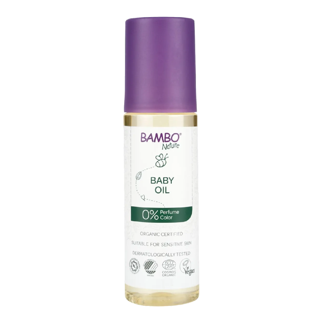 Ulei de baie pentru bebelusi, 125 ml, Bambo Nature