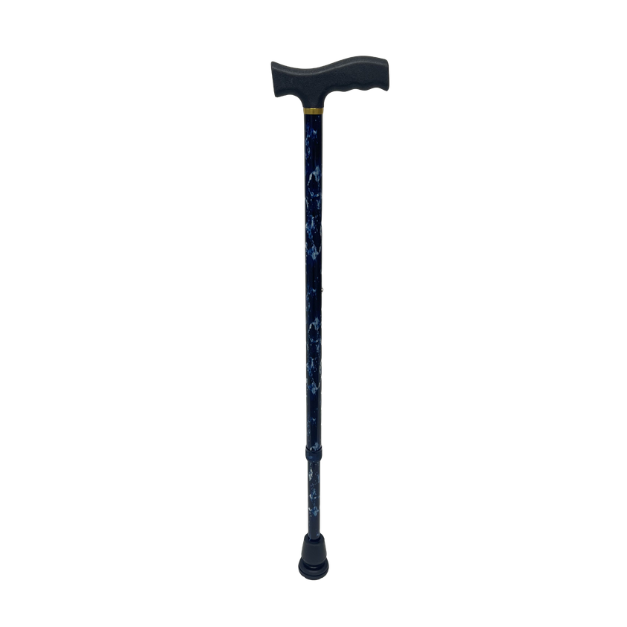 Baston reglabil din aluminiu, Albastru, JL920L