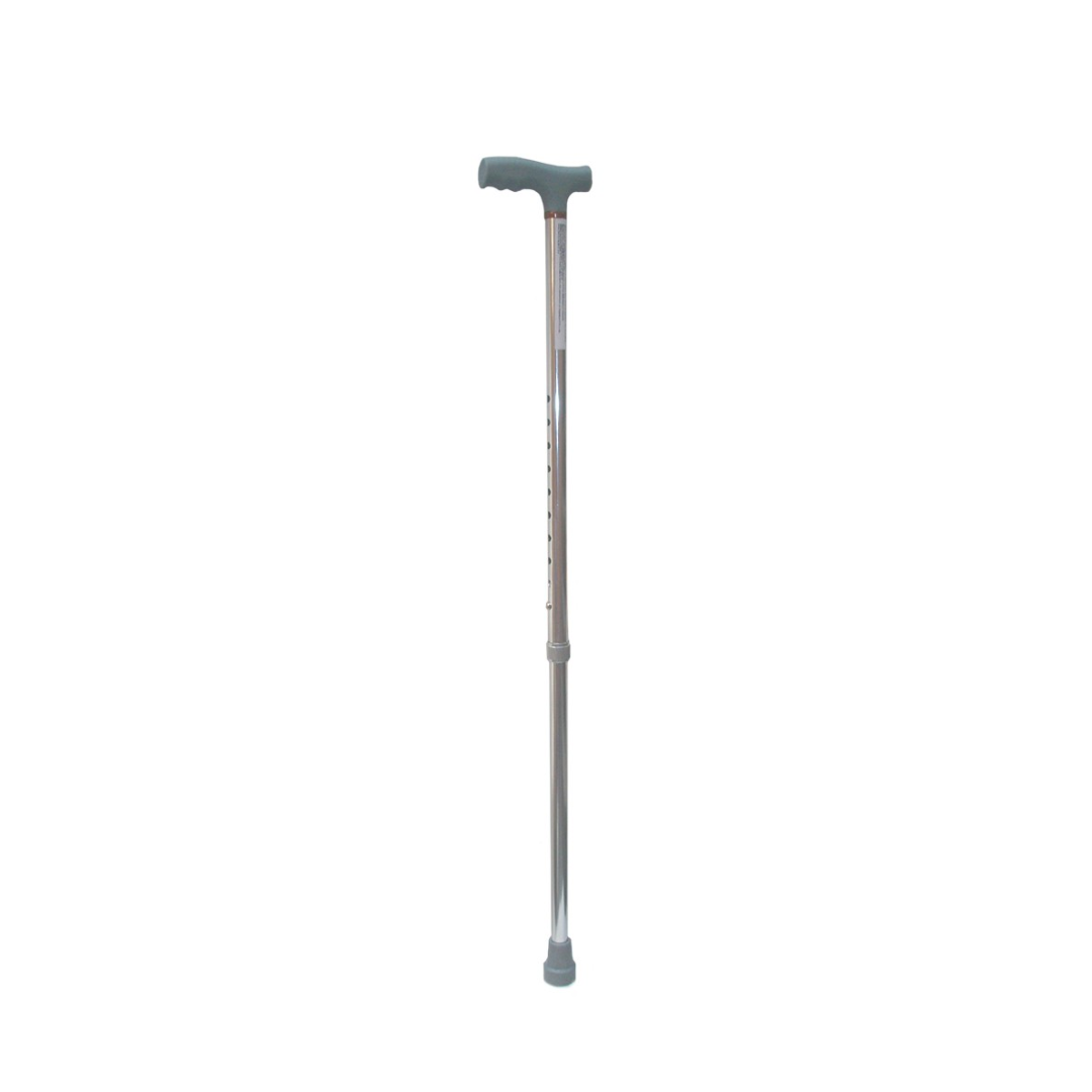 Baston reglabil din aluminiu cu maner ergonomic