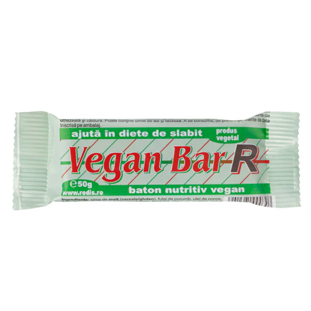 Baton proteic Vegan Bar, 50g, Redis