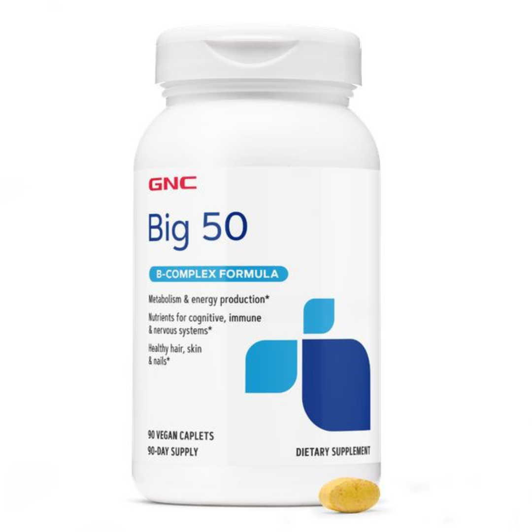 Complex Vitamina B Big 50, 100 tablete, GNC