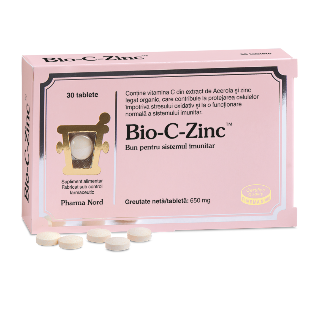 Bio C Zinc, 30 tablete, Pharma Nord