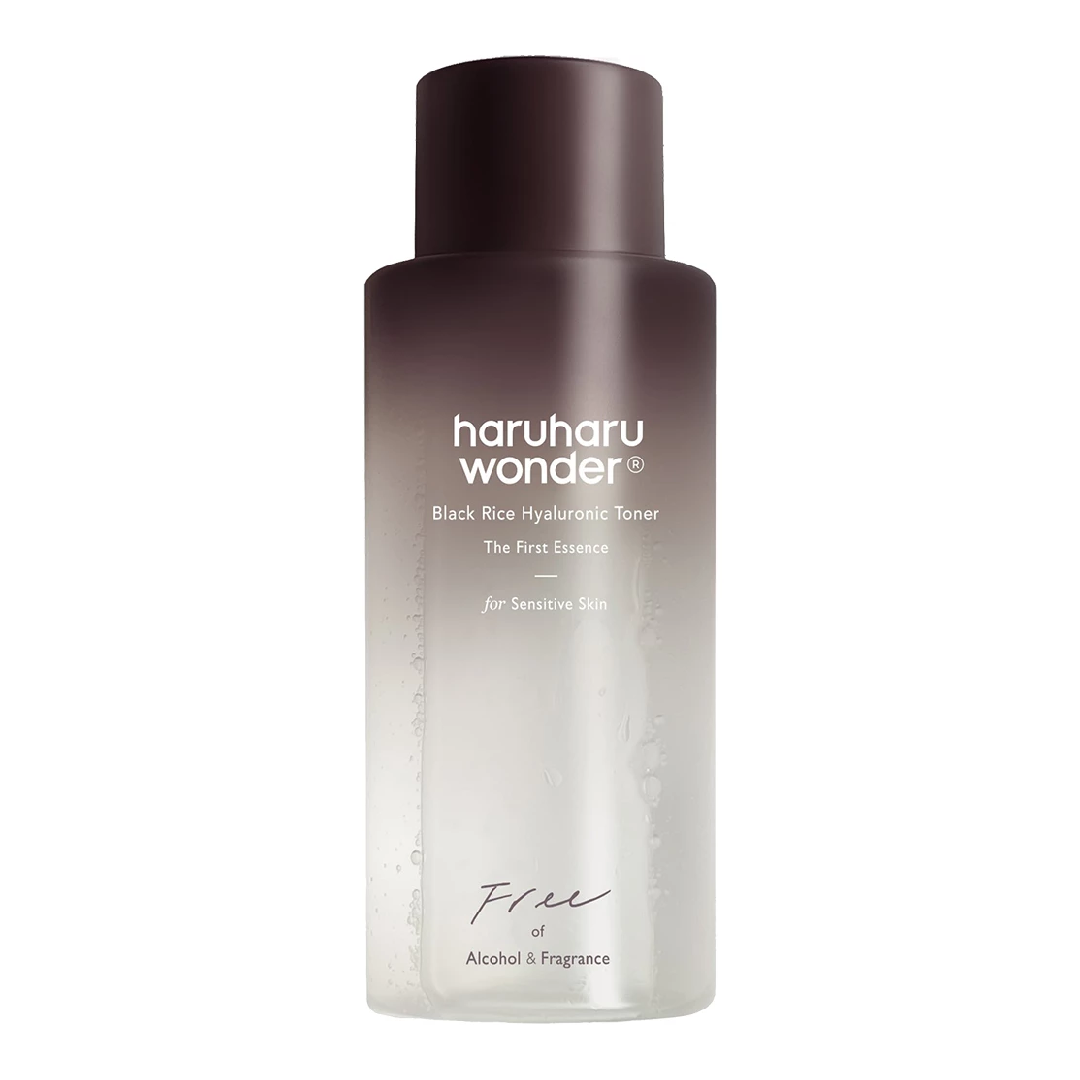Toner de fata hidratant Black Rice Hyaluronic, 150 ml, Haruharu