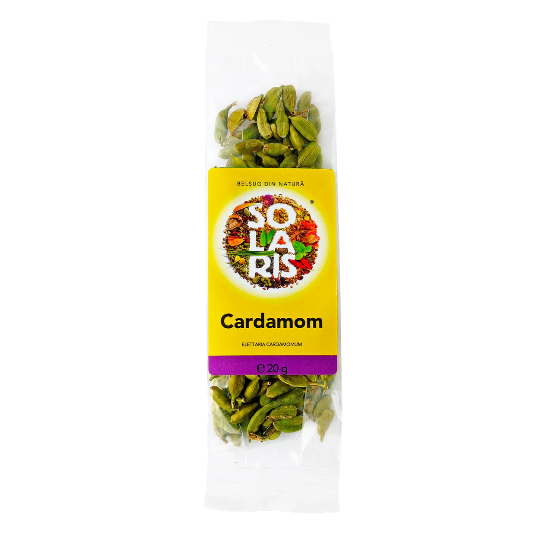 Cardamon intreg verde, 20g, Solaris