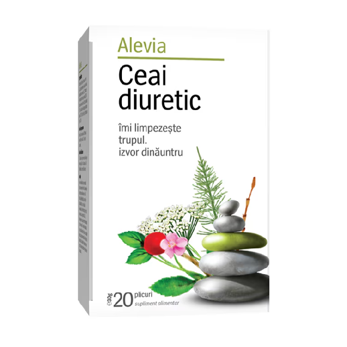 Ceai diuretic, 20 plicuri, Alevia