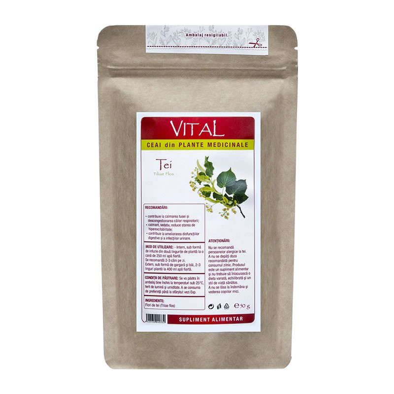 Ceai de Tei, 50g, Plantavorel