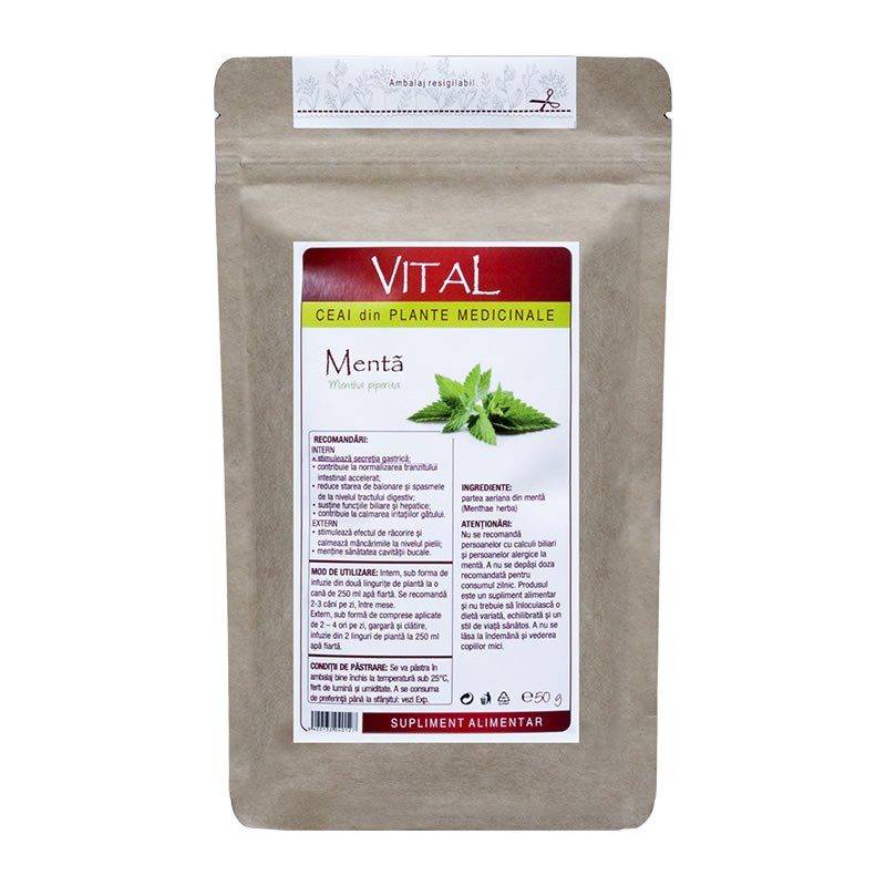 Ceai de Menta, 50 g, Plantavorel