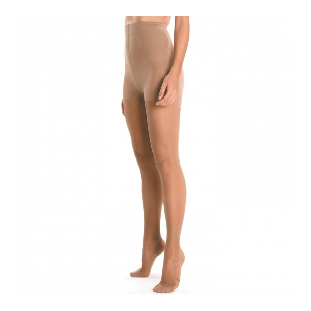 Ciorapi compresivi bej, FORTE, tip dres, 140 DEN