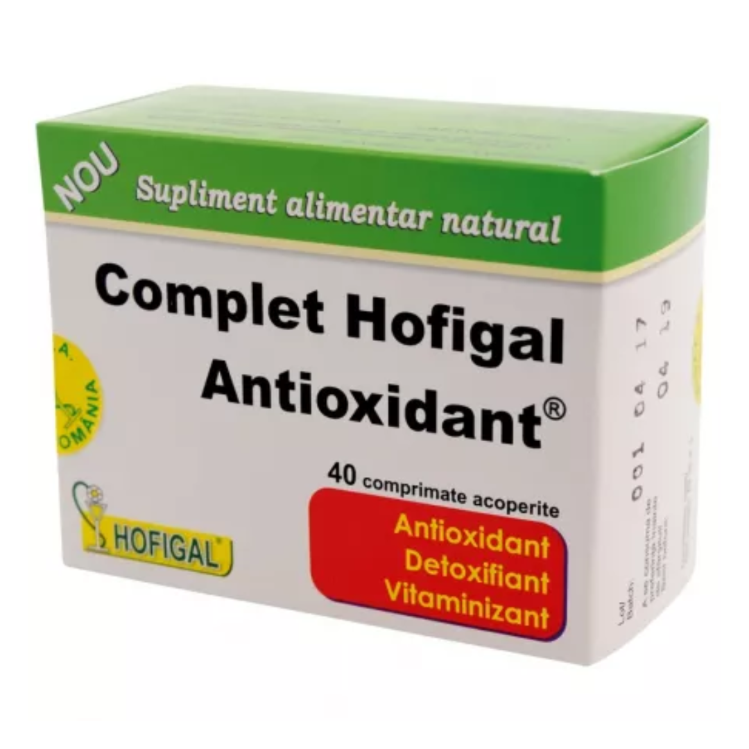Complet antioxidant, 40 capsule, Hofigal