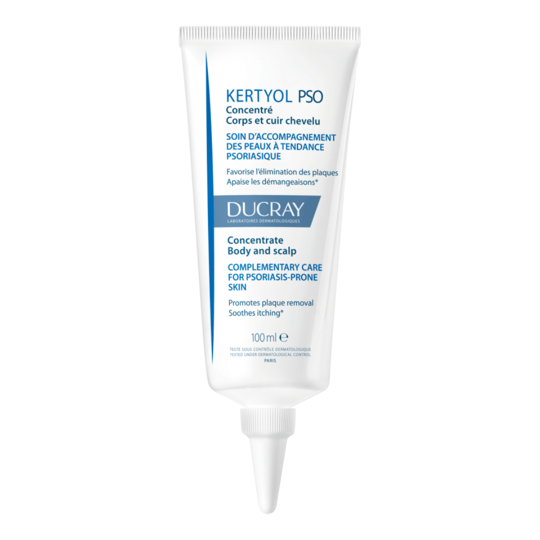 Concentrat pentru scalpul si corpul predispus la psoriazis Kertyol PSO, 100 ml, Ducray