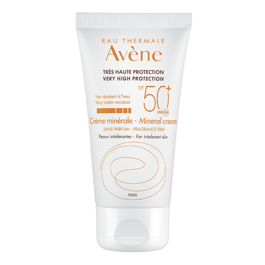 Crema minerala pentru protectie solara SPF50+, 50 ml, Avene