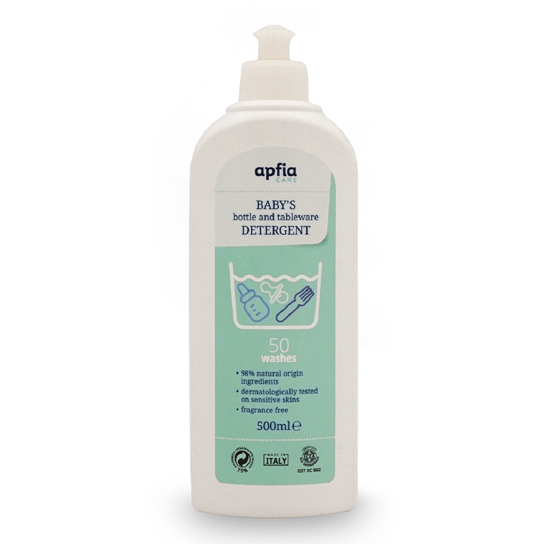 Detergent lichid pentru biberoane si vesela, 500 ml, Apfia Care